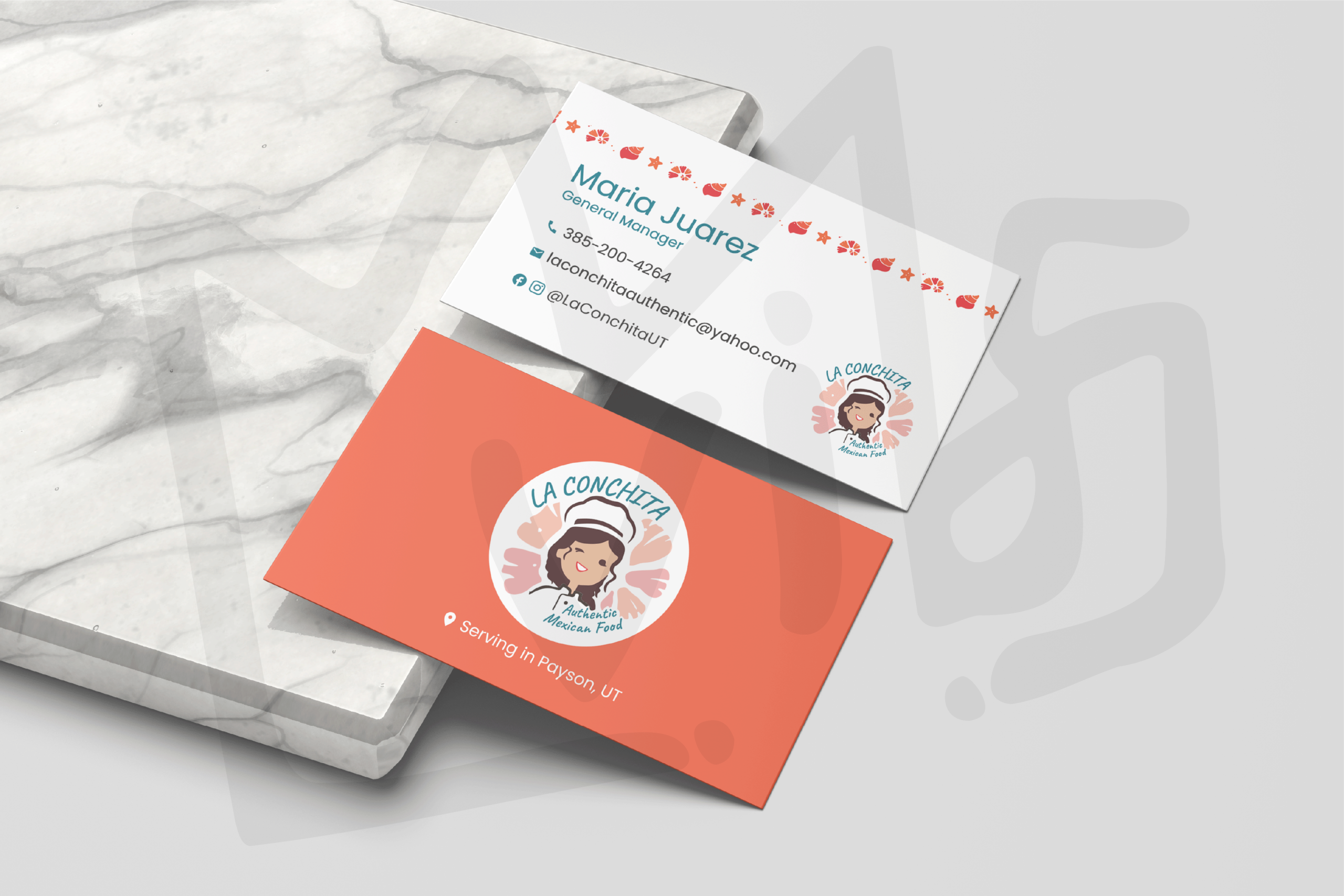 Logo design and business cards for a client